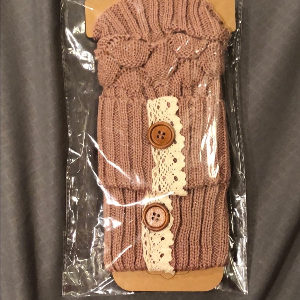 Boot sock cuffs